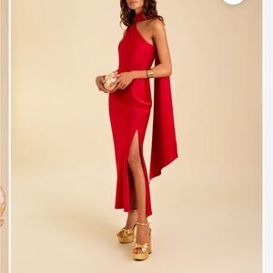 Mrs. April wedding guest dress